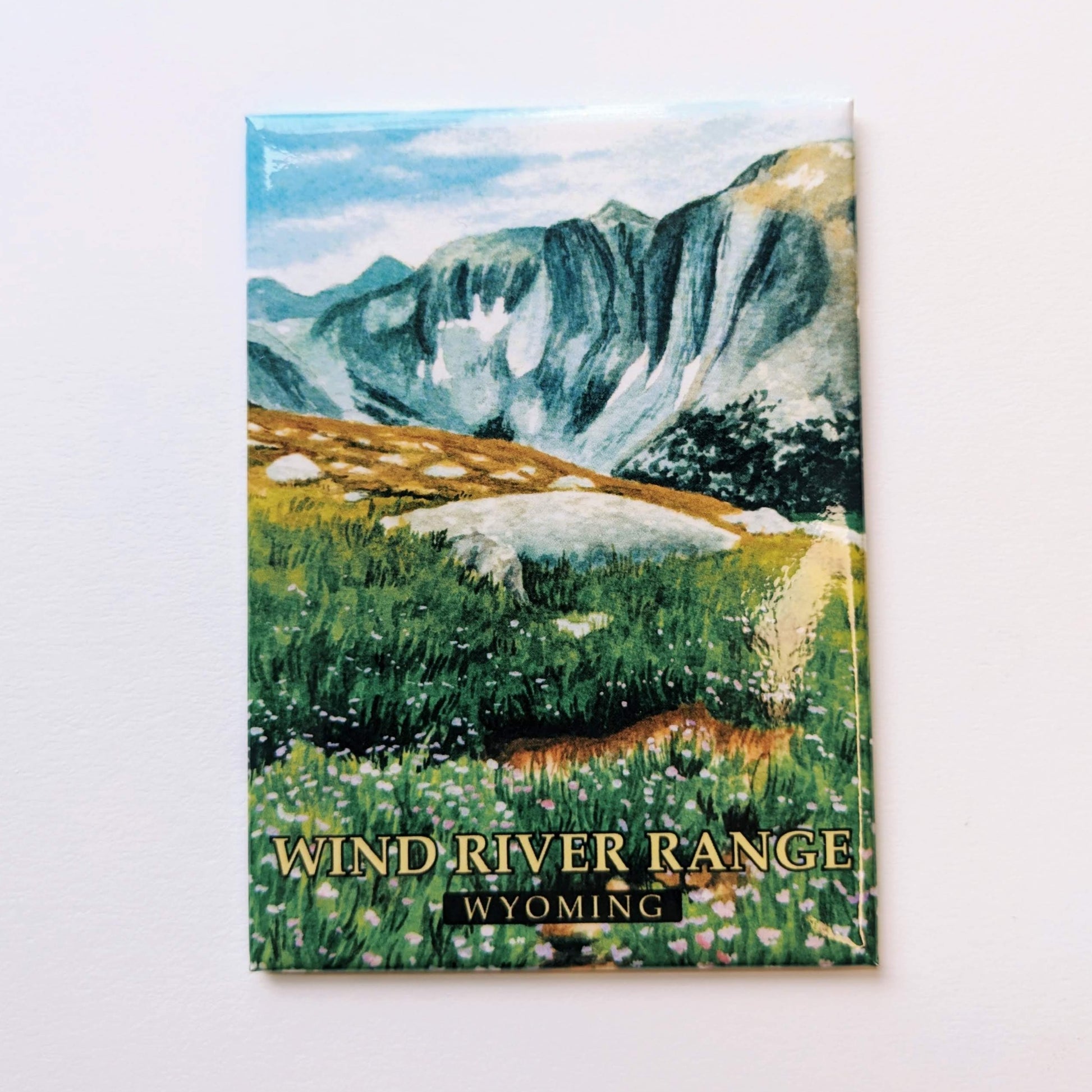 Wind River Range - Magnet - Kim Everhard Art