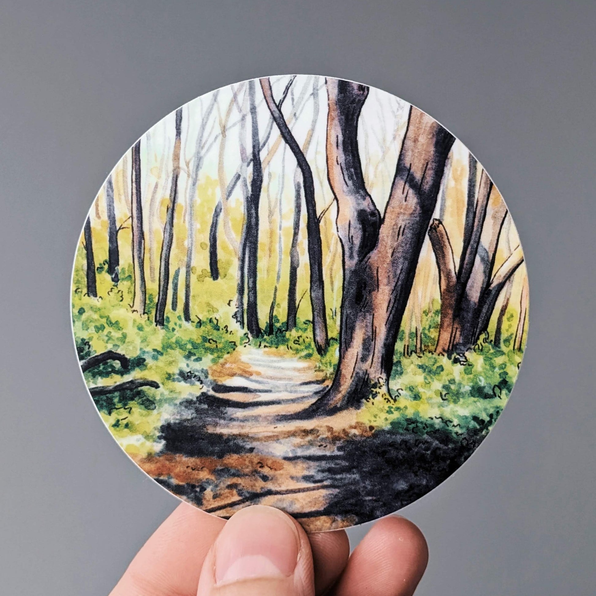 Seneca Trail - Vinyl Sticker - Kim Everhard Art