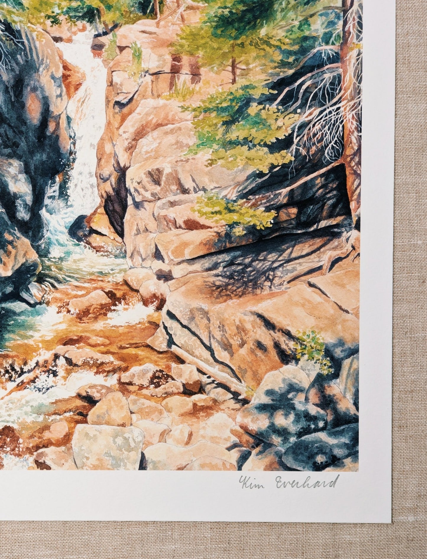 Chasm Falls - Fine Art Print - Kim Everhard Art