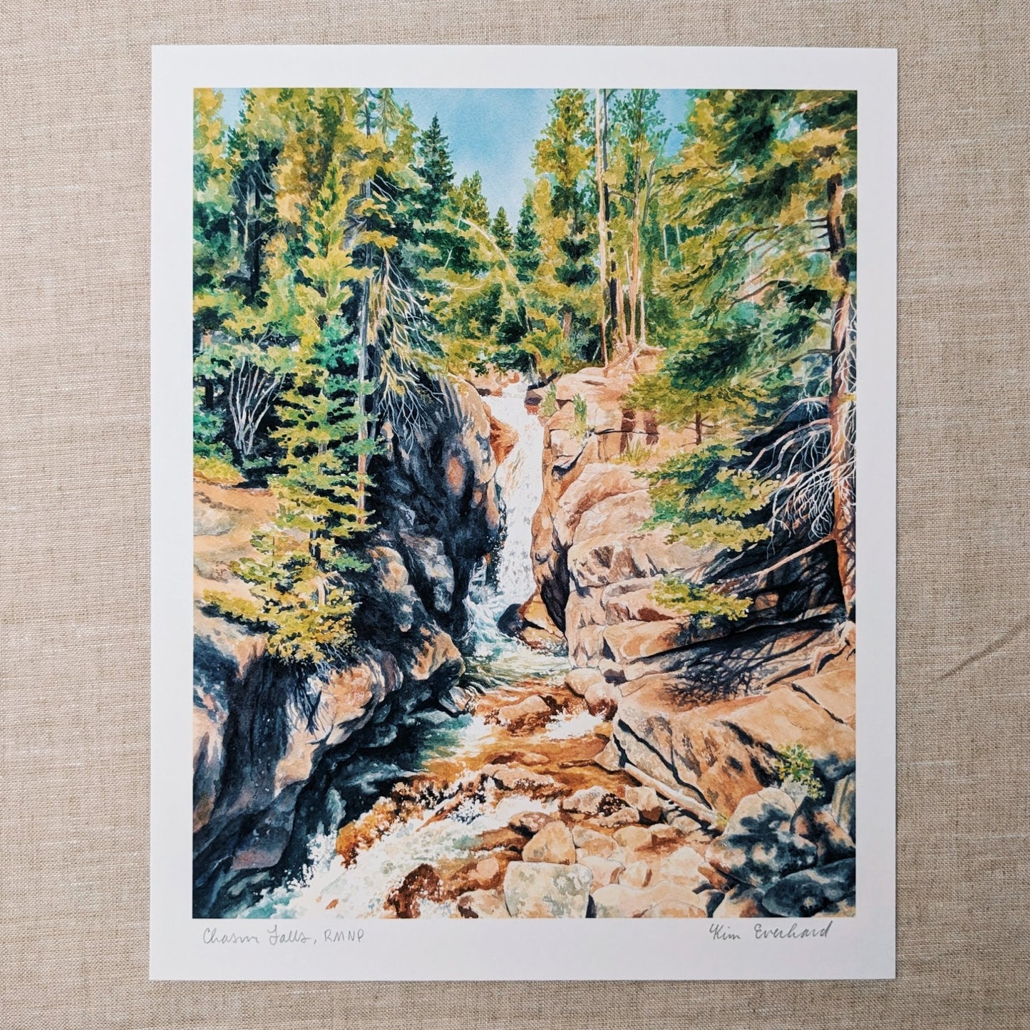 Chasm Falls - Fine Art Print - Kim Everhard Art