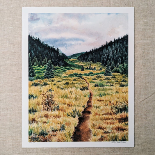 The Colorado Trail - Fine Art Print - Kim Everhard Art