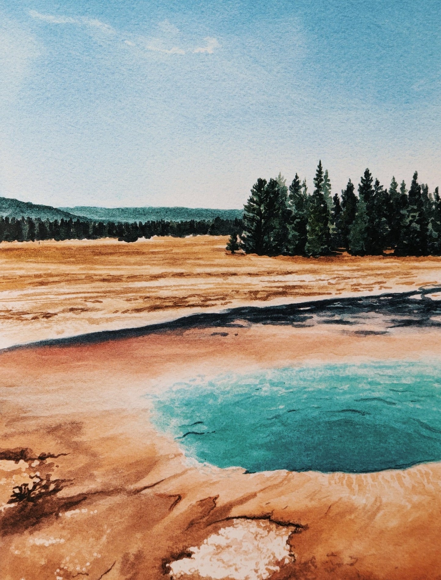 Turquoise Pond - Fine Art Print - Kim Everhard Art