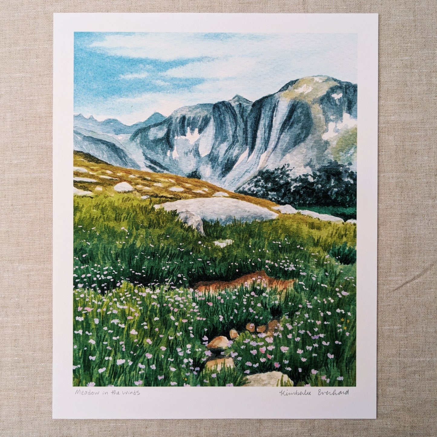 Meadow in the Winds - Fine Art Print - Kim Everhard Art