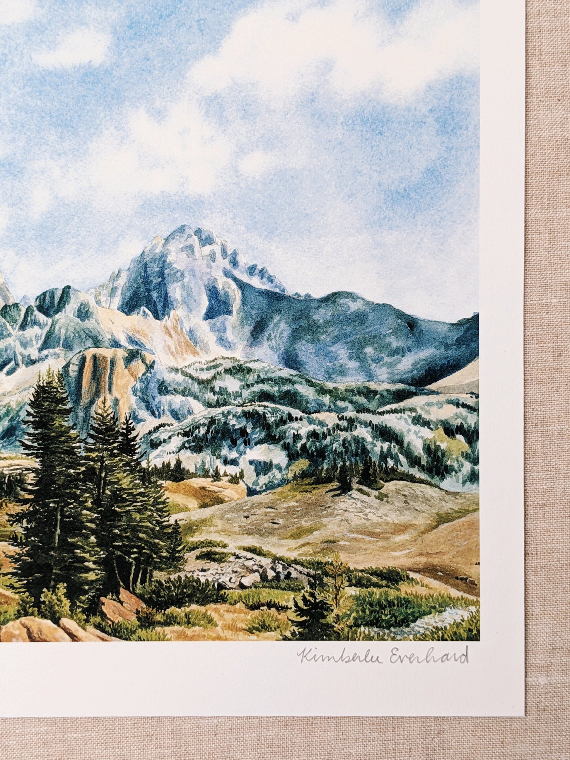 Cascade Canyon - Fine Art Print - Kim Everhard Art