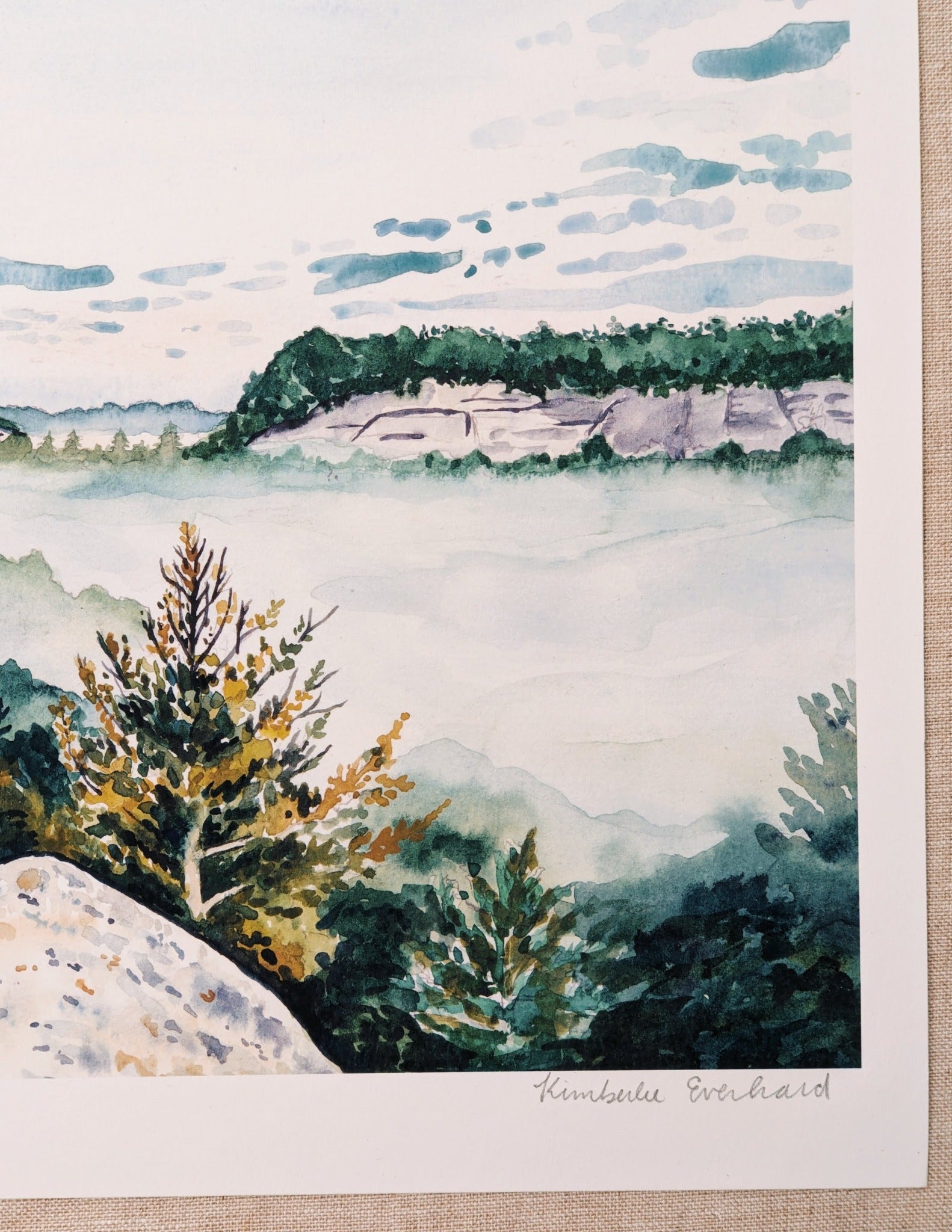 Morning in Red River Gorge - Art Print - Kim Everhard Art