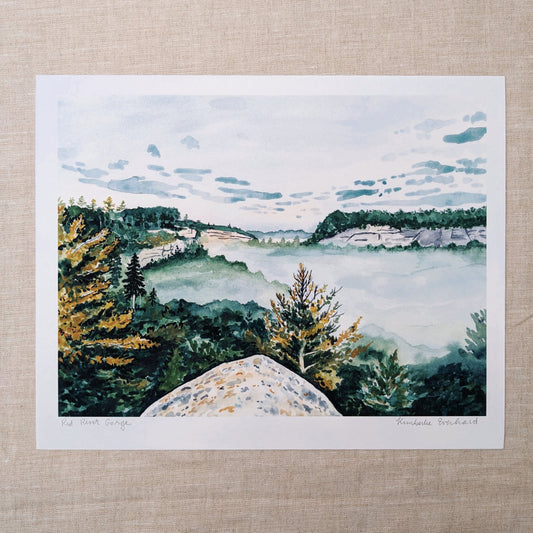 Morning in Red River Gorge - Art Print - Kim Everhard Art