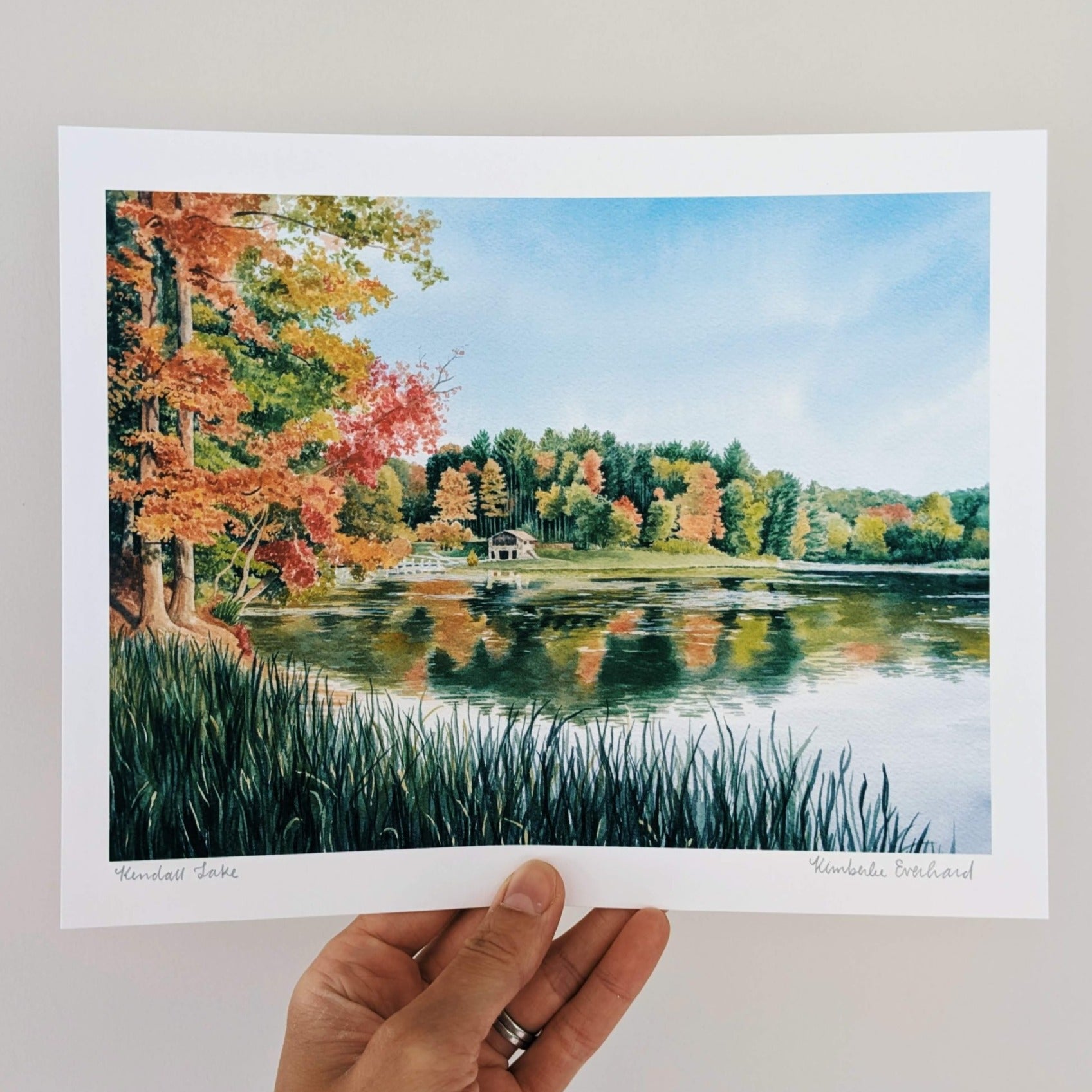 Kendall Lake | Limited Edition Print - Kim Everhard Art
