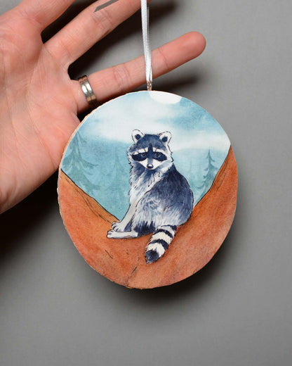 Raccoon - Ornament - Kim Everhard Art